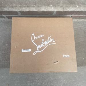 Christian Louboutin size 36.50. Great condition sole repainted.